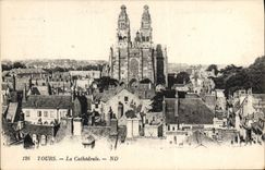 CPA Tours la Cathedrale 
