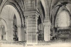 CPA Amboise Interieur de l'Eglise St Denis 