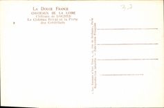 CPA Chateaux de la Loire Chateau de Loches le Chateau Royal et la Porte des Cordellers 