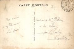 CPA Tours I et L vue generale du Grand Pont de Pierre et la Loire 