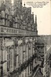 CPA Amboise le Chateau Mon hist Facade Charles VIII Lucarnes et Balcons ou furent pendus les Conjure