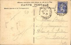 CPA Tours I et L le Palais et l'Hotel de Ville 