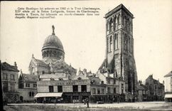 CPA Tours I et L la Basilique St Martin 