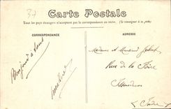 CPA Tours vue prise de l'Ile Aucard 