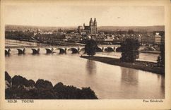 CPA Tours vue generale 