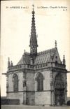 CPA Amboise I et L le Chateau Chapelle St Hubert 