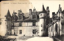 CPA Amboise le Chateau Facade Louis XII 