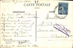 CPA Azay le Rideau Facade Meridionale du Chateau 