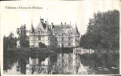 CPA Chateau d'Azay le Rideau 