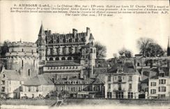 CPA Amboise I et L le Chateau Mon hist XV siecle habite par Louis XI Charles VIII 