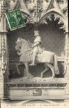 CPA Blois l'Aile Louis XII la statue de Louis XII 