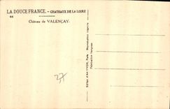 CPA Chateaux de la Loire Chateau de Valencay 