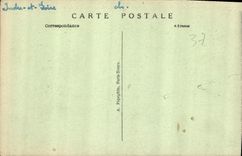 CPA Tours I et L la cathedrale St Gatien Abside Commencee en 1170 et terminee en 1267 