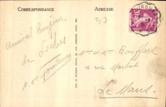 CPA Loches le Donjon Monument historique du XII siecle 