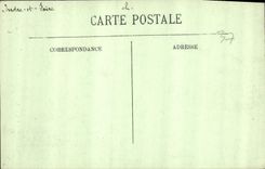 CPA Tours I et L la Cathedrale detail de Sculpture du XVI siecle porte d'entree de la Tour Nord 