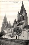 CPA Loches I et L Pyramides de la Collegiale St Ours XII siecle 