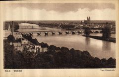 CPA Tours vue generale 