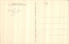 CPA Tours I et L la Basilique Saint Martin 