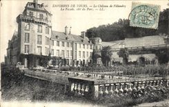 CPA Environs de Tours le Chateau de Villandry la Facade cote du Parc 