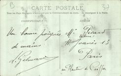 CPA Environs de Tours le Chateau de Villandry la Facade cote du Parc 