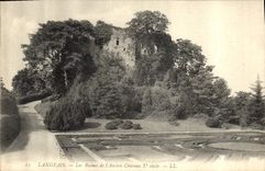 CPA Langeais les Ruines de l'Ancien Chateau X siecle 