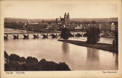 CPA Tours vue generale 