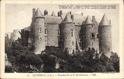 CPA Luynes I et L facades O et N du Chateau 