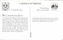 REPRO Nice le Marche aux Fleurs Cours Saleya 