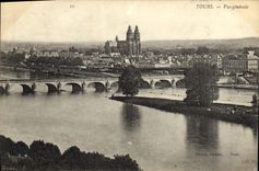 CPA Tours Vue generale 