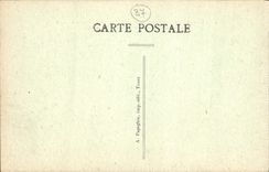 CPA Tours I et L vue panoramique prise a 800 m d'altitude 