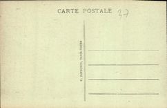CPA Montresor I et L le Chateau XV et XVI siecle le petit Salon