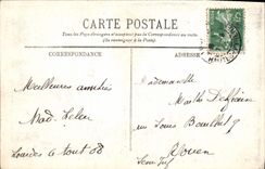 CPA Lourdes la Place de la Basilique 