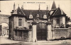 CPA Besancon l'Archeveche 