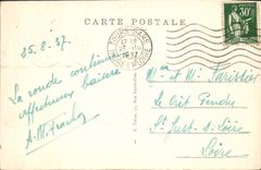 CPA Tours I et L Hotel Gouin 