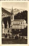 CPA Lourdes la Basilique 