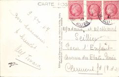 CPA Bourbonnais Neuilly le Real le Chateau de l'Ecluse