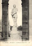 CPA Rouen Bon Secours la Statue de Jeanne d'Arc 