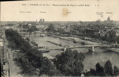 CPA Paris 4e et 5e Panorama de Paris Cote Est 