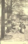 REPRO Scenes Parisienne la Marchande de journeaux 