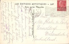 CPA Paris la Conciergerie et le Marche aux Fleurs 