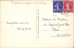 CPA Chamonix Les Hauches et la Chaine du Mont Blanc 