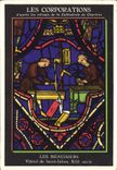 CPA Les Corporations d'apres les vitraux de la Cathedrale de Chartres Les Menuisiers Vitrail de Sain