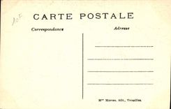 CPA Palais de Versailles Chambre de Louis XIV 