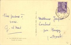 CPA Les Gorges du Loup A M Cascade de Courmes 