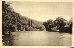 CPA La Suisse Normande Clecy Calvados L'Orne et la Houle 