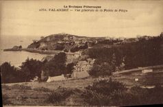 CPA La Bretagne Pittoresque Val Andre Vue generale de la Pointe Piegu 