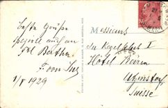 CPA Menton Promenade du Midi 