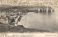 CPA Etretat La Porte et l'Aiguille d'Aval 
