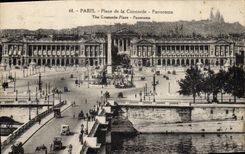 CPA Paris Place de la Concorde Panorama 
