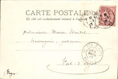 CPA Grenoble Vue generale et le Massif de Taillefer au loin l'Obiou 